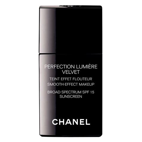 chanel perfection lumiere velvet smooth effect makeup colour|chanel perfection lumiere velvet foundation.